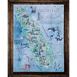 Vancouver Island Map Puzzle
