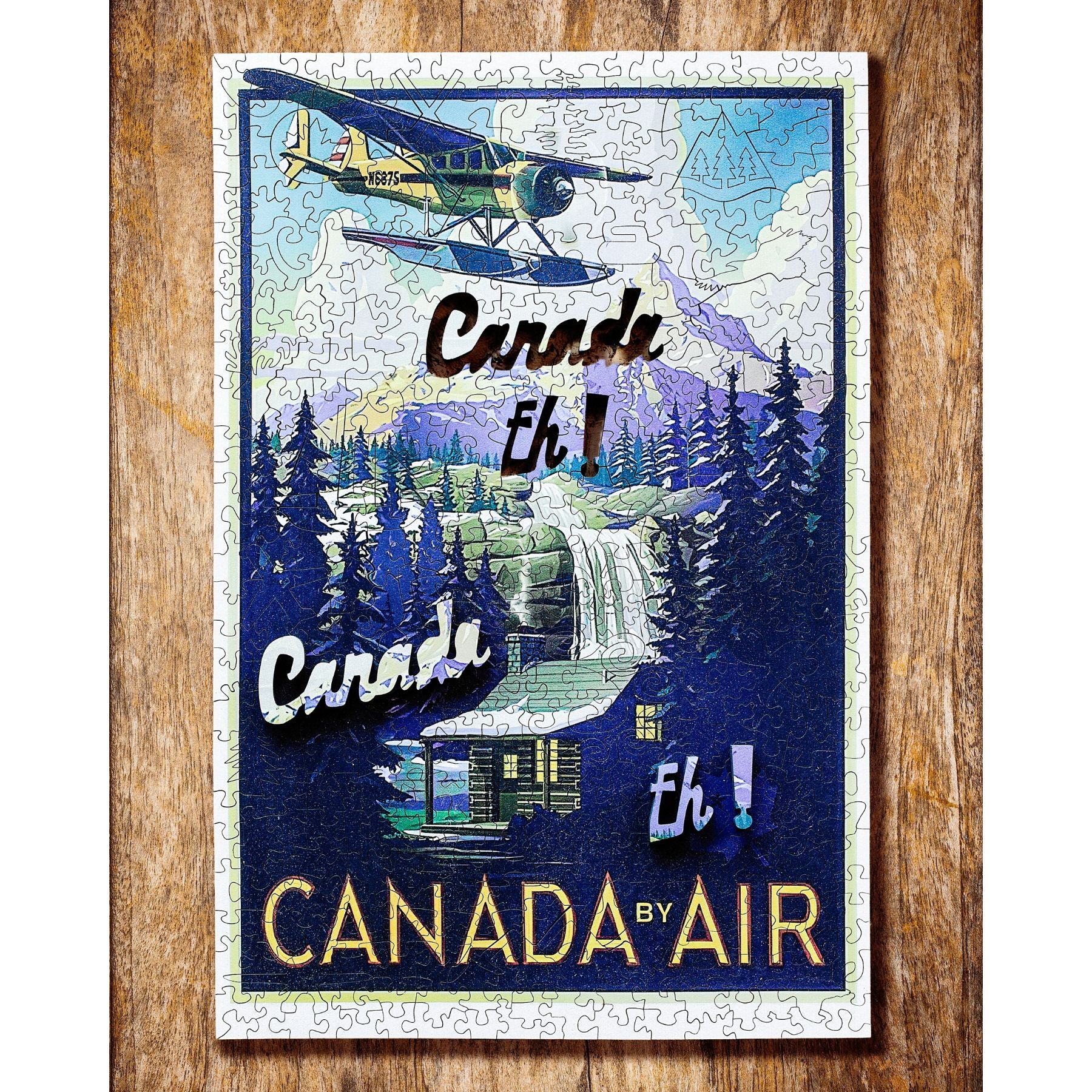 Canada By Air Puzzle