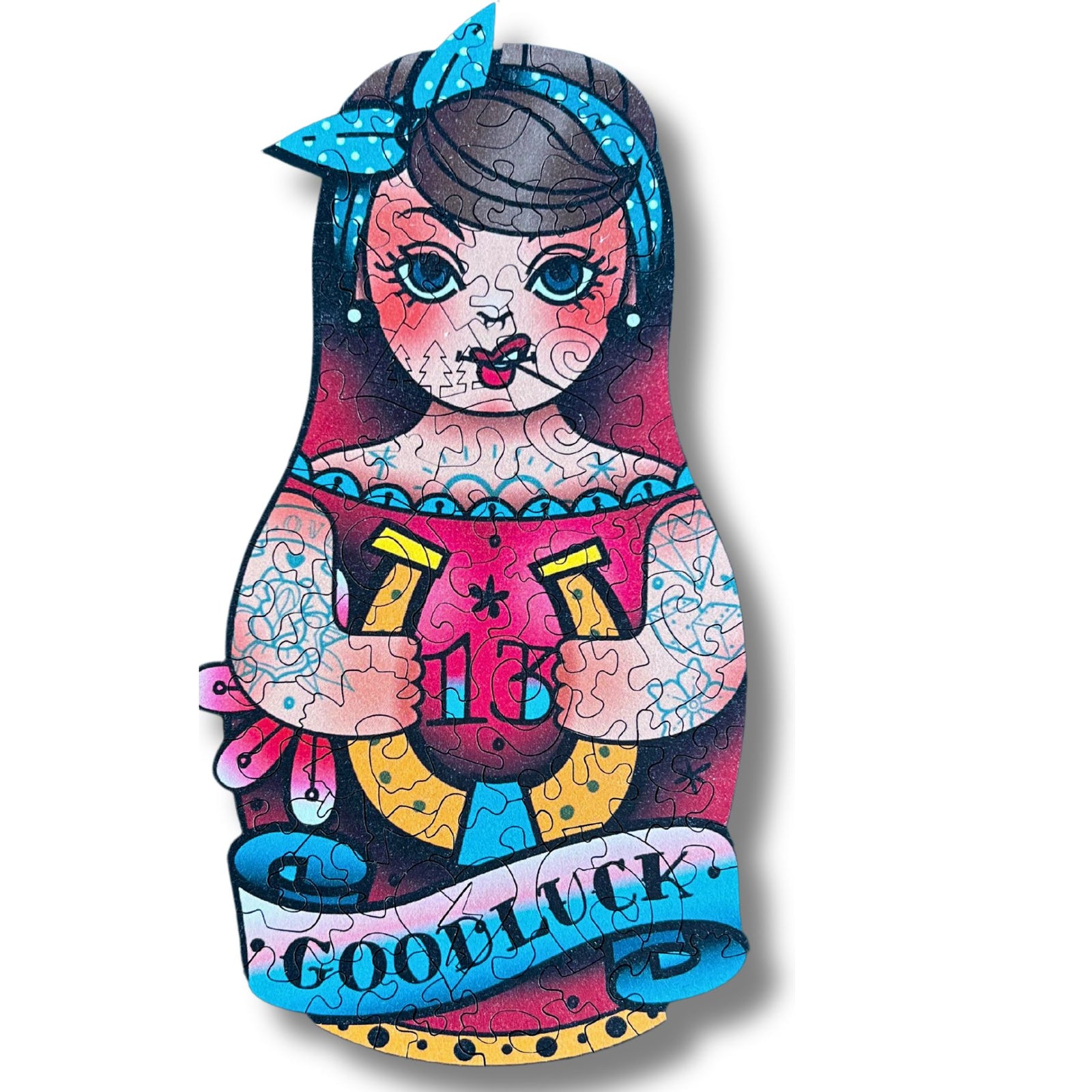 Good Luck Girl Mini Puzzle